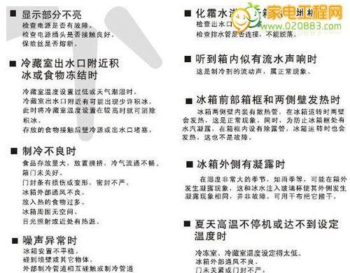 夏普热水器代码故障大全（解读夏普热水器常见代码故障及解决方法）
