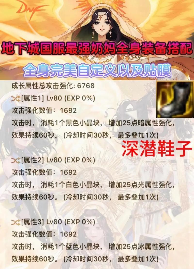 110版本dnf平民奶妈装备怎么搭配？有哪些性价比高的推荐？