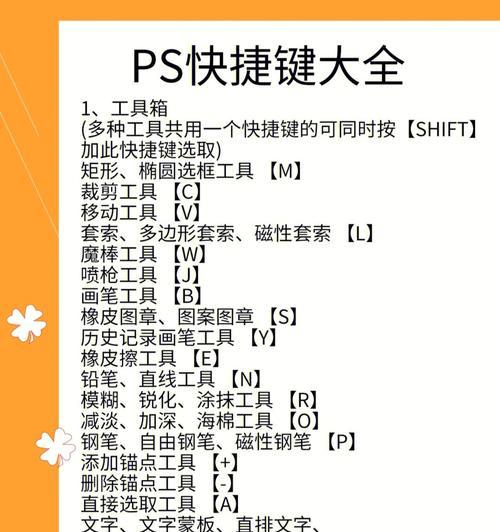 PS快捷键大全有哪些？如何快速掌握PS快捷操作？