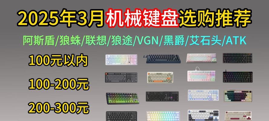 2025年键盘市场有哪些新品？