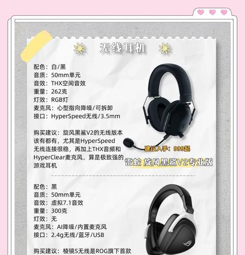 哪些耳机打游戏好用实惠推荐？如何选择性价比高的游戏耳机？