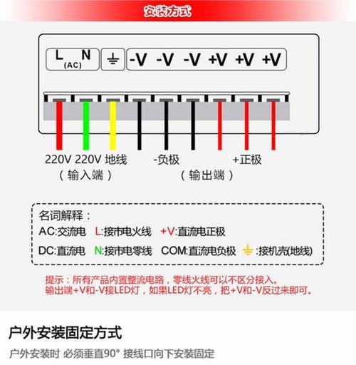发光字电源如何调整亮度？操作步骤是什么？