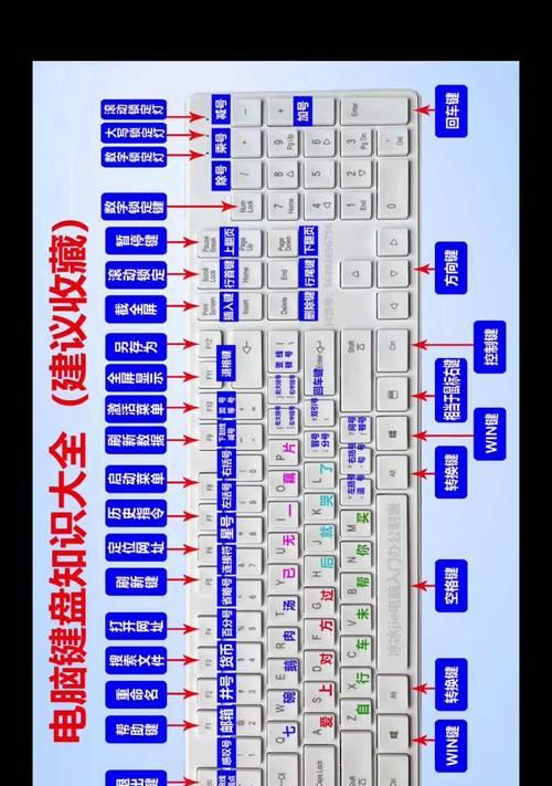 电脑键盘的每个按键功能介绍（掌握电脑键盘）