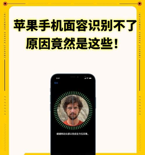 苹果面容不能识别怎么办（如何解决苹果面容无法识别的问题）