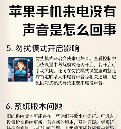 iPhone6来电无声音解决方法（一些简单的修复技巧）